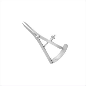 Calibre Castroviejo de qualité supérieure 20 mm 110 mm Instrument chirurgical ophtalmique en acier inoxydable allemand Certifié CE OEM - Product Image 4