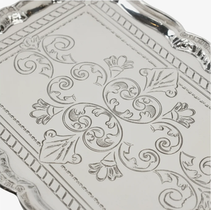 Bandeja de Servir Rectangular de Metal Grabado Estilo Vintage 1980, Nuevo Diseño con Calidad Perfecta y Acabado de Primera a Bajo Precio - Product Image 5