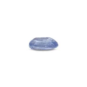 Saphir bleu ovale de 4 carats de qualité supérieure, pierre précieuse pour bijoux fins - Product Image 3