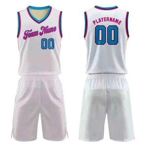 Vêtements de sport en gros, uniformes de basketball personnalisés avec logo imprimé, respirants, qualité supérieure, dernier style, sans manches, grandes tailles - Product Image 1