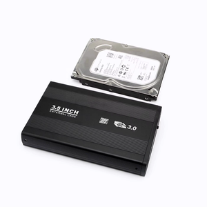 Boîtier de disque dur USB 3.0 de 3,5 pouces en aluminium SATA 3,5 pouces avec adaptateur pour disque dur de bureau - Product Image 3