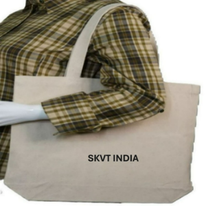 Wholesale Drawstring Shopping Bag Silk Screen Eco-Friendly Fashion Reusable Canvas Cotton Tote Bag with Custom Logo Print - Product Image 6
