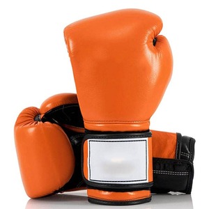 Gants de boxe Sanda personnalisés, qualité supérieure, cuir véritable, gants d'entraînement de boxe, logo personnalisé, gants de combat sur mesure. - Product Image 4