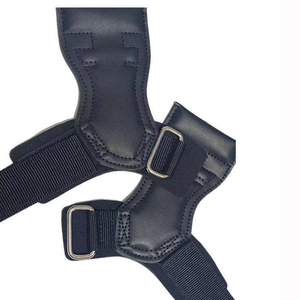 Neoprene Padded Workout Hand Grips Leather Palm Protector for Gym Pull Ups Deadlift <b>Weight</b> Lifting <b>Training</b> Gear Supplier - Product Image 2