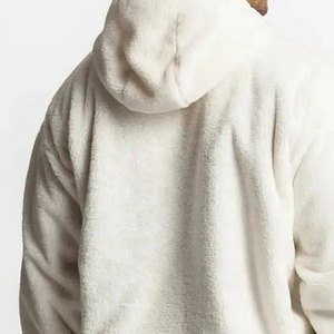 Custom Design <b>Sherpa</b> Hoodies High Quality Soft Warm <b>Fleece</b> Hoodie For <b>Men</b> Winter Streetwear Wholesale - Product Image 6