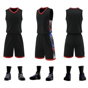 Uniforme de baloncesto personalizado de alta calidad para hombre, ropa de entrenamiento transpirable, camiseta de baloncesto en blanco con bordado de talla grande - Product Image 4