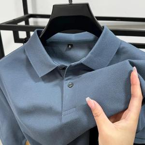 Camisetas Polo de Manga Corta para Hombre, Casuales, Transpirables, de Color Sólido, para Negocios, OEM - Product Image 6