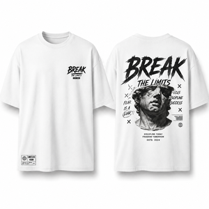 เสื้อยืดพิมพ์ลายกราฟิกผู้ชาย ผ้าฝ้าย 100% คอกลม แขนสั้น สไตล์ลำลอง สตรีทแวร์ - Product Image 3