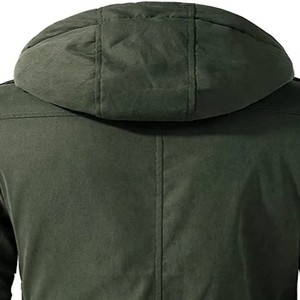 Fleece Lined <b>Parka</b> <b>Jacket</b> Warm Winter Outdoor Coat Waterproof Comfortable Hooded Outerwear Wholesale Factory Repellent - Product Image 5