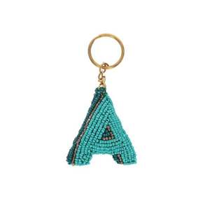 Beaded Circle Classic <b>Canvas</b> Coin Holder Keychain <b>Round</b> Shape Woven Craft Cute Design - Product Image 3