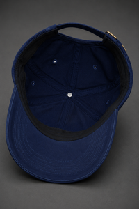 Casquette de baseball personnalisée en chenille brodée, 6 panneaux, haute qualité, non structurée, profil moyen, visière hautement incurvée, strass - Product Image 2