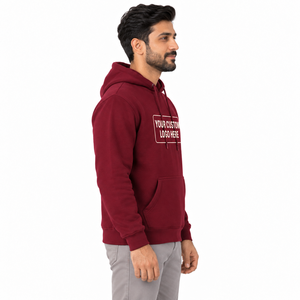 Sudadera con Capucha de Alta Calidad, 500 GSM, 100% Algodón, con Logotipo Personalizado, Estilo Urbano, Gruesa, Holgada, para Mujer - Product Image 3