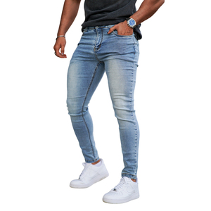 Jeans Personalizados al por Mayor, Pantalones de Moda Clásicos, Pantalones de Mezclilla al por Mayor, Jeans Ajustados para Hombre - Product Image 4