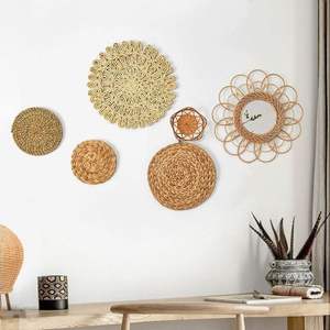 Décoration murale artisanale en herbe de mer pour le salon, fournisseur de décoration, matériaux naturels mixtes durables en provenance du Vietnam - Product Image 2