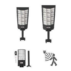 8000W Solar <b>LED</b> Street <b>Lights</b> Outdoor 450000LM Commercial Parking Lot Security Lamp <b>with</b> <b>Motion</b> <b>Sensor</b> Dusk Dawn Flood Lighting - Product Image 1