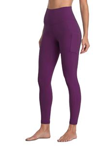 Leggings de yoga pour femmes, taille haute élastique, logo personnalisé, respirants, séchage rapide, couleur unie, polyester élasthanne, vêtements de fitness, prix raisonnable - Product Image 1