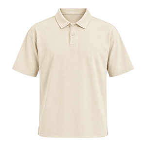 Men's Short Sleeve <b>Polo</b> <b>Shirt</b> Solid Color Button Collar Light <b>Pink</b> Regular Fit - Product Image 4