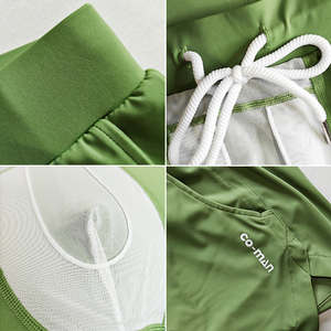 Shorts de Compression Homme Pas Chers en Gros Style Urbain Taille Élastique Séchage Rapide Grande Taille Uni 100% Coton pour Gym et Fitness - Product Image 6