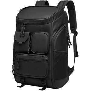 Sac à dos de sport extensible en tissu Oxford avec compartiment à chaussures ventilé pour le tennis, le badminton, les voyages en plein air et la salle de sport, unisexe - Product Image 1