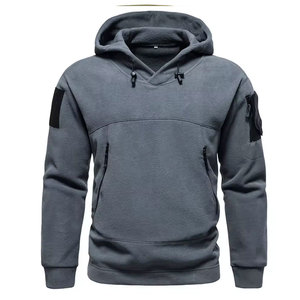Sudaderas con Capucha Unisex de Forro Polar para Invierno 2K26, Sudaderas Tácticas Térmicas para Exteriores, con Múltiples Bolsillos, 100% Algodón Transpirable - Product Image 5