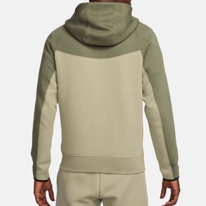 Sudaderas con Capucha y Cierre de Cremallera para Hombre, 100% Algodón, Precio al por Mayor, Color en Contraste, Deportivas, Casuales, de Invierno - Product Image 5