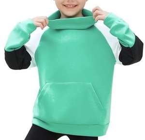 Sweat-shirts à capuche en polaire personnalisés pour filles, mignons, avec oreilles, vente en gros, pull-over pour bébés, sweats d'hiver pour enfants - Product Image 1