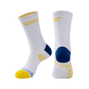 TITAN TREAD WEAR White Black Solid Crew <b>Socks</b> for Running Sport-Breathable Nylon/Cotton Cotton Liner Summer Sport <b>Socks</b> - Product Image 6