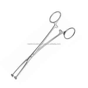 คีมสเตนเลสขนาด5นิ้วเครื่องมือผ่าตัดใหม่สำหรับหนังศีรษะมาร์เทลมาร์เทลเครื่องมือใช้ในการผ่าตัดขนาด1/4นิ้วแบบแมนนวล - Product Image 3