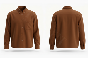 Chemise de travail professionnelle confortable classique à boutons, manches longues, formelle et décontractée, sur mesure, OEM, ODM - Product Image 4