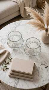 Vase en verre texturé, style cristal décoratif, vase à fleurs transparent, récipient floral pour la décoration de la maison, de la table de mariage - Product Image 5
