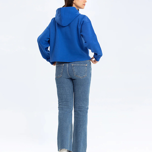 เสื้อฮู้ดดี้ผ้าฟลีซหนาน้ำหนัก 400 กรัม ผ้าฝ้าย 100% พิมพ์ลายปัก  ไซส์ใหญ่พิเศษสำหรับผู้ชาย  แบบมีโลโก้สั่งทำได้  สำหรับฤดูหนาว  แบบถัก  พร้อมส่ง - Product Image 2