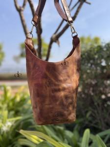 Nouveauté : Sac à main en cuir véritable, style bohème gypsy vintage, fait main, style western, sac à bandoulière multi-usages, sacs très vendus - Product Image 4