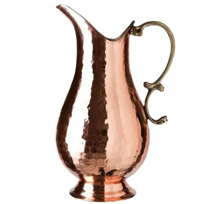 copper jug/water filter pitcher/water pitcher for hotel utensils and catering hotel and restaurant supplies copper water jug