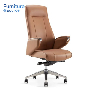 Silla moderna para oficina en casa, base giratoria de metal personalizable de cuero duradero, incluye diseño de masaje, precio directo de fábrica al por mayor - Product Image 3