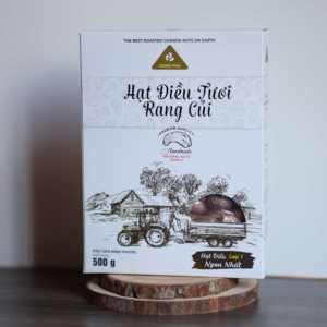 Meilleur rapport qualité-prix, noix de cajou grillées non décortiquées Dong Phu du Vietnam, prêtes à l'emploi - W240 en boîte cadeau en papier premium de 500g - Product Image 6