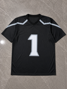 Maillots de football américain personnalisés OEM, uniformes d'équipe respirants en maille, shorts imprimés avec nom et numéro personnalisés, fabricant de vêtements de sport - Product Image 3