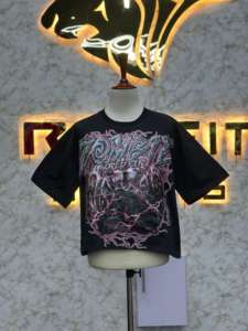 Camiseta de Cuello Redondo para Hombre, de Alta Calidad, Corte Regular, con Estampado Gráfico de Moda - Product Image 6