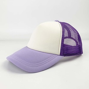 Wholesale Personalized Custom Two-tone 5 Panel Snapback Cap Trucker Hats Contrast Trucker Caps Front Foam Trucker Cap - Product Image 1