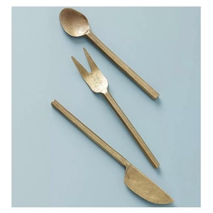 Latest Design Forged <b>Cheese</b> <b>Knives</b> <b>Set</b> of 3 Piece Food Contact Safe Steel <b>Cheese</b> Tools Tableware Cutlery Spatulas Spike Cutlery - Product Image 6