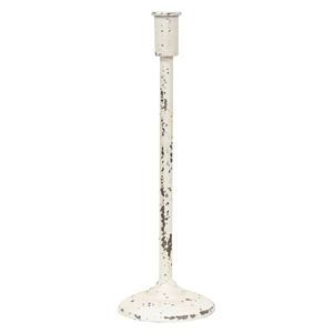 Decorative Antique <b>White</b> Distressed Iron <b>Candlestick</b> Holder for Home Decoration Durable Metal Stand for Home Decoration - Product Image 6