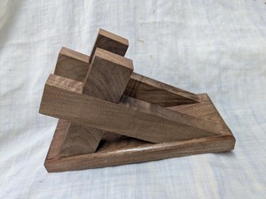 Wooden Napkin Holder Handmade Tabletop Napkin Organizer Rustic Wooden Tissue Stand for Dining <b>Table</b> Kitchen Counter Restaurant - Product Image 1