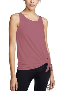 Camiseta sin mangas para mujer, tela ligera de mezcla de algodón, transpirable, suave y cómoda, ropa informal de moda para el verano y el día a día - Product Image 4