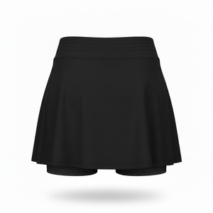 Falda pantalón de compresión para pickleball para mujer, cintura alta, con bolsillo para teléfono y pelota, de tejido elástico que absorbe la humedad, personalizada, deportiva. - Product Image 2