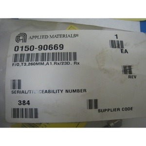 AMAT 0150-90669 F/O, T3, 260MM, /23D. RX - Équipements et pièces semi-conductrices d'occasion fiables à l'échelle mondiale - Product Image 1