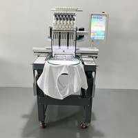 Machine à broder multi-aiguilles pour la couture professionnelle avec des couleurs flexibles et une haute productivité