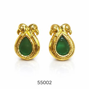 ต่างหูมุกน้ำจืดชุบทองคำสีโรสโกลด์หรูหรา ประดับคริสตัลและเพชรเทียม ทันสมัย น้ำหนักเบา สวมใส่สบาย บริสุทธิ์ 100% เหมาะสำหรับเป็นของขวัญในงานปาร์ตี้ - Product Image 1