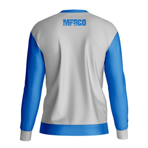 T-Shirt da Uomo Personalizzata a Maniche Lunghe con Tasca, Collo Tondo, Tinta Unita, Stile Basic, in Cotone Puro Spesso - Product Image 4