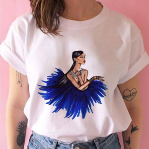 Camiseta de Algodón para Mujer, Corte Regular, Color y Logotipo Personalizables, Secado Rápido, Transpirable, Precio Económico, Disponible en Stock - Product Image 5