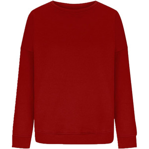Sudadera Casual Ecológica de Primavera para Mujer, Bordada, de Algodón/Bambú, Transpirable, Resistente al Viento, Cuello Redondo Regular, Corte Completo - Product Image 1