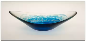 Cuenco de resina para servir en la cocina y la Mesa para regalos de devolución de bodas y decoración del hogar, cuenco de resina para servir hecho a mano - Product Image 4